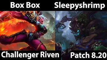 [ Box Box ] Riven vs Maokai  [ Sleepyshrimp ] Top - Box Box Riven Stream