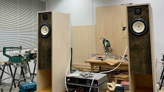 Making the Backloaded horn speaker