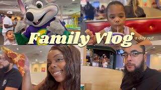 FAMILY VLOG, Chuck E Cheese Tried it, Husband Mad, Daughter Steals Lollipop, Worse DAY 😠