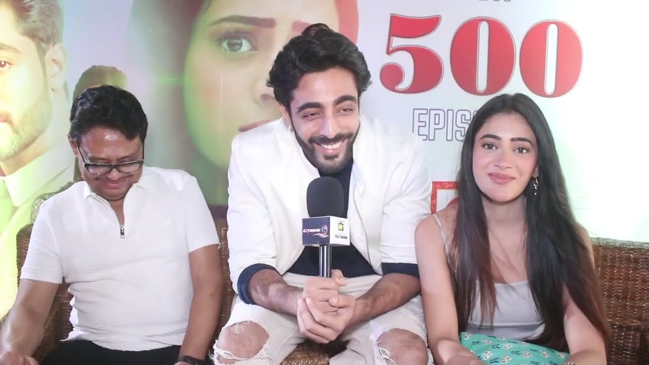 Jhanak | 500 Episodes Complete Anirudh And Jhanak Full Exclusive Interview | Telly Khabri