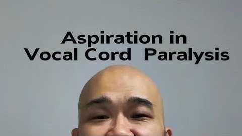 Aspiration in Vocal Cord Paralysis | When Swallowing Becomes Dangerous