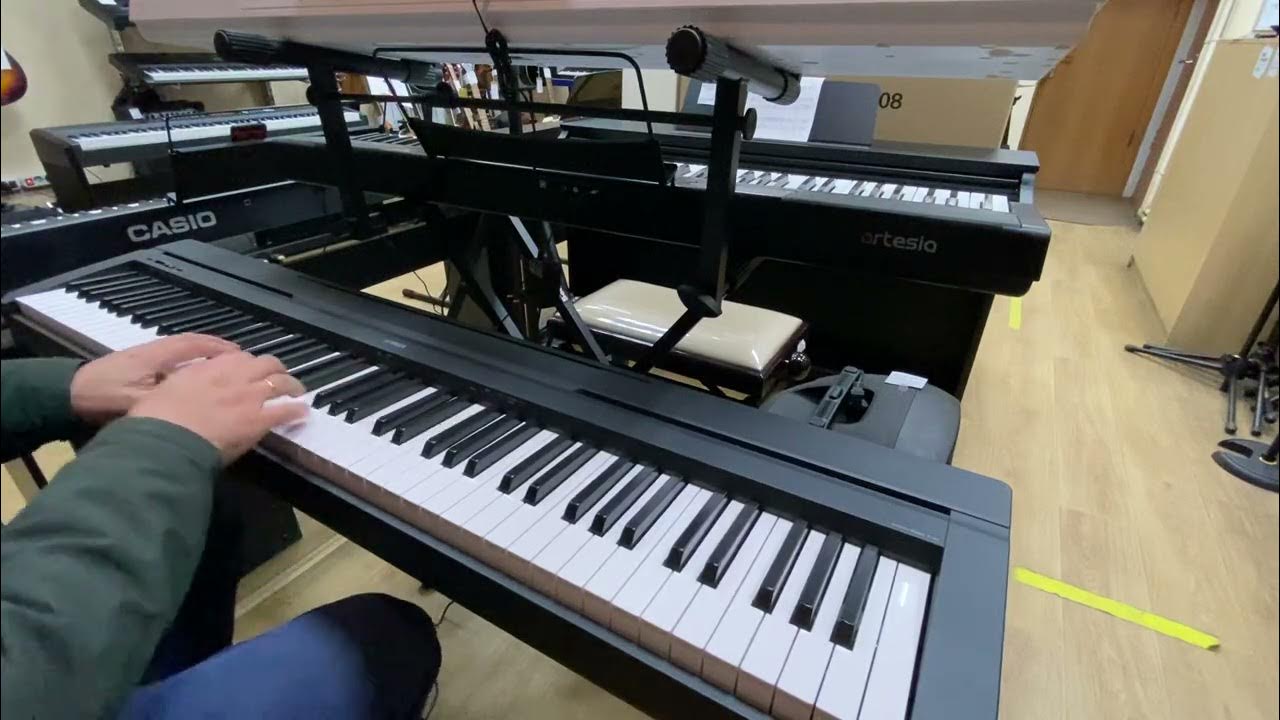 Обзор Фортепиано YAMAHA P-45 - YouTube