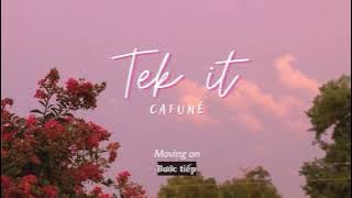 Vietsub | Tek It - Cafuné | Nhạc Hot TikTok | Lyrics Video