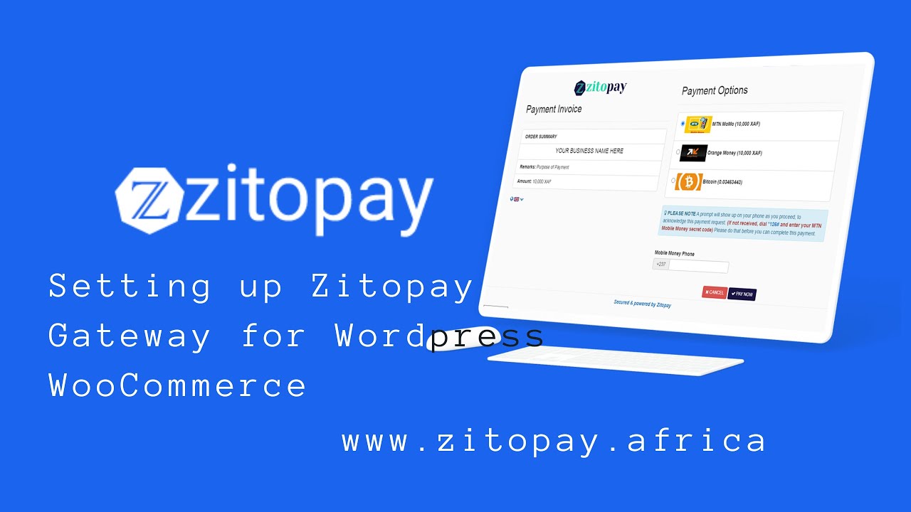 Zitopay Woocommerce Payment Gateway Setup - YouTube
