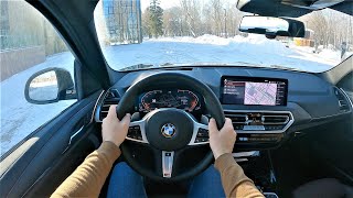 NEW BMW X3 2022 - POV Test Drive