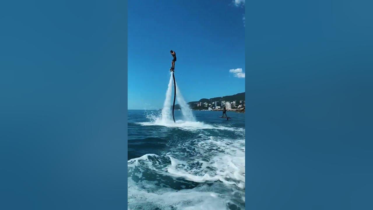 Флайборд трюк Дельфин