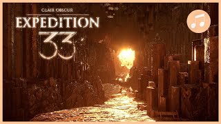 CLAIR OBSCUR EXPEDITION 33 | Stone Wave Cliffs Cave Piano Music & Ambience | 1 HOUR