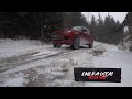 Ice Covered Forest Road VS Range Rover Sport With Michelin X Ice Snow | RAW VIDEO FOOTAGE