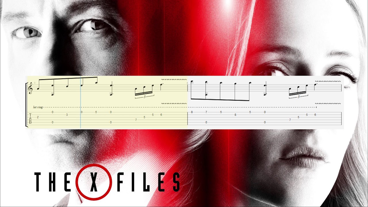 How to play "The X Files - Main Theme" on guitar (Tabs) Fingerstyle