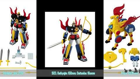 PREVIEW - SMP [Shokugan Modeling Project] Time Bokan Series Yattodetaman Daikyojin