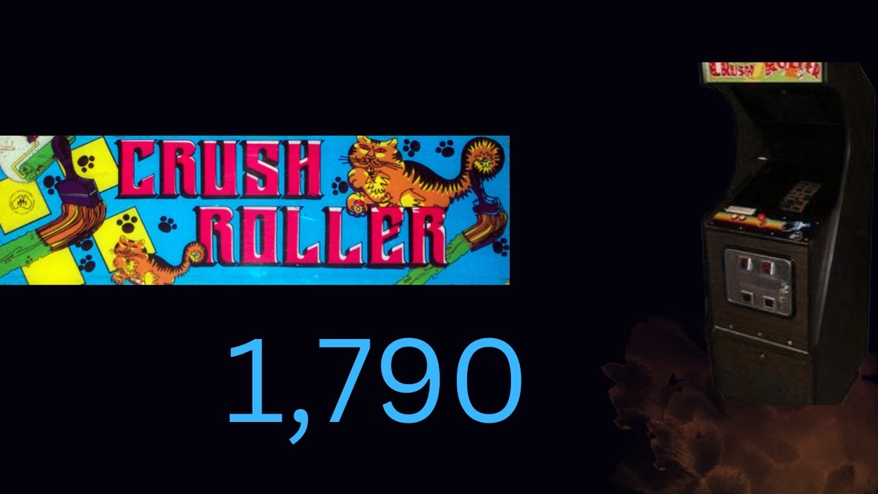Crush Roller arcade 1,790 on Elf 412 in 1 multiboard YouTube