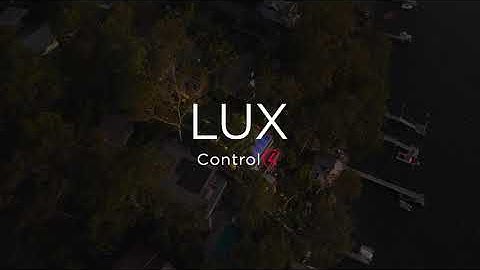 Control4 Lux Lighting Has Been Released