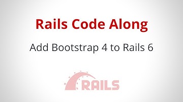 Add Bootstrap 4 to Rails 6
