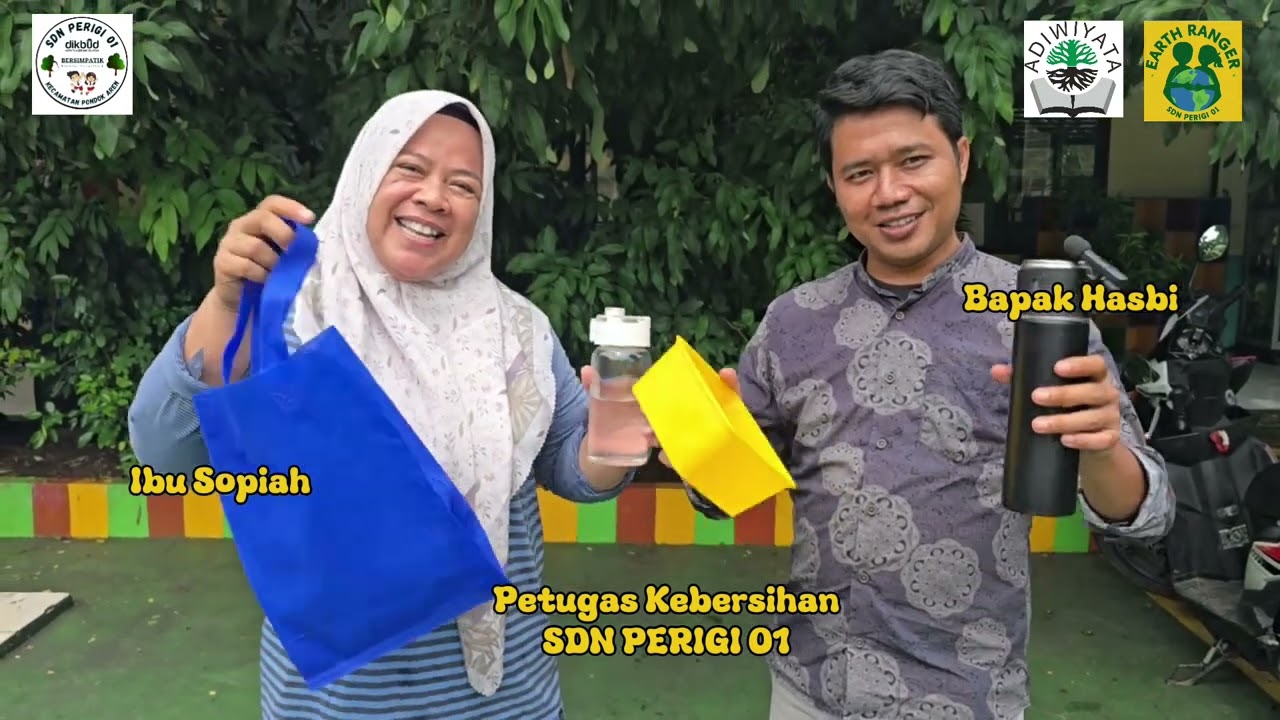 ​🌿 SDN Perigi 01 BERSIMPATIK (Bersih  Sampah Plastik) Sayangi Bumi dari Sekolah Kita! 🌿