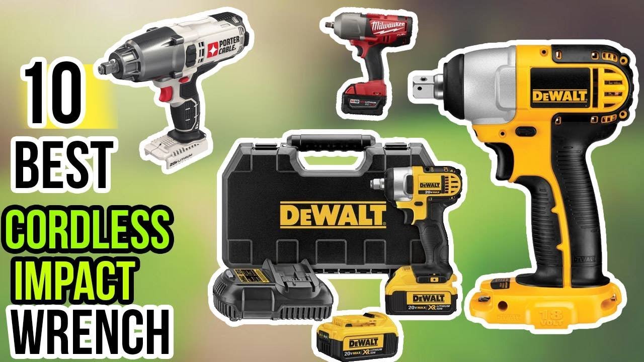Best Cordless Impact Wrench Review YouTube