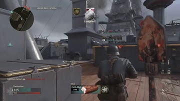 Cod WW2 Double Cross Map Tomahaw Insane Clip!