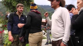 Nepal Earthquake 2015 Live From Jhinu Danda On Abc Trek