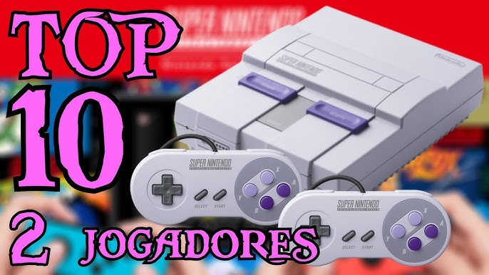 7 MELHORES JOGOS DE 2 JOGADORES DO SNES MINI 620 GAMES IN 1 