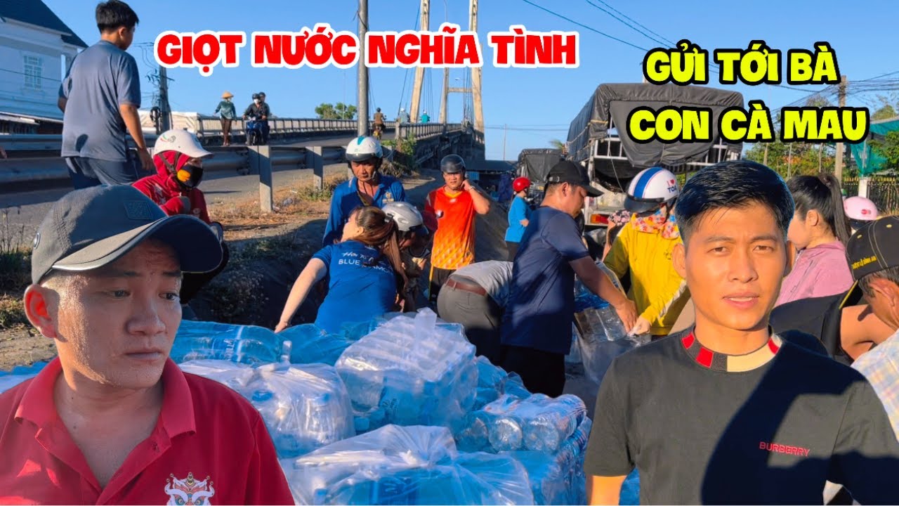 Trao Những Giọt Nước Nghĩa Tình Cho Bà Còn Ở Cà Mau Bị Nhiễm Mặn | HoàiPhong TV