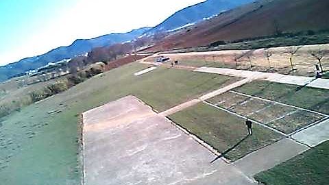 Multiplex Easystar Turnigy cam on board in a windy day.