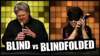 Blind vs. Blindfolded - Name That Food (Feat. Andrea Lausell)