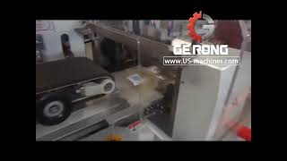 Horizontal type noodle pod automatic horizontal flow pillow bag packing machine