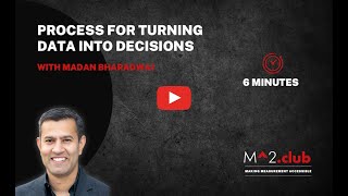 Process for turning data into decisions