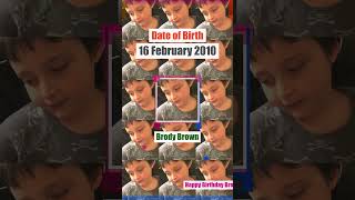Brody brown singer birthday