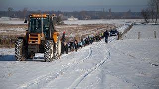 Kulig w Rozstrzębowie- zima 2016