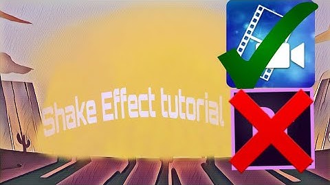 How to Make Shake Effect In  Power Director full tutorial