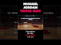 The MICHAEL JORDAN QUIZ that hurts feelings #quiz #trivia