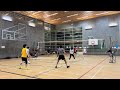 BBL Sunset Coed 6s Triple Bs vs. Slocan Slammers Set 1