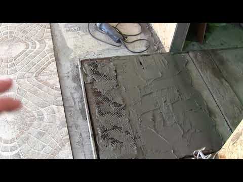 როგორ დავაგოთ მეტლახი ფიცარზე....