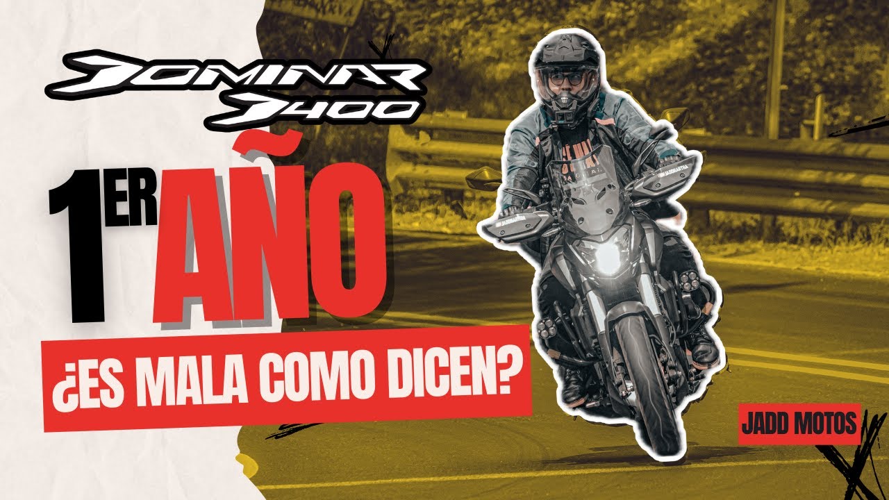 ⚡️ Dominar 400 Touring: Mi EXPERIENCIA con 1 AÑO de uso ¿Salió mala o buena? | JADD MOTOS