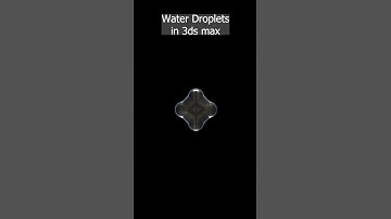"Creating Realistic Water Droplets with Blob Mesh in 3ds Max Tutorial" #shorts #3dsmax #redefine