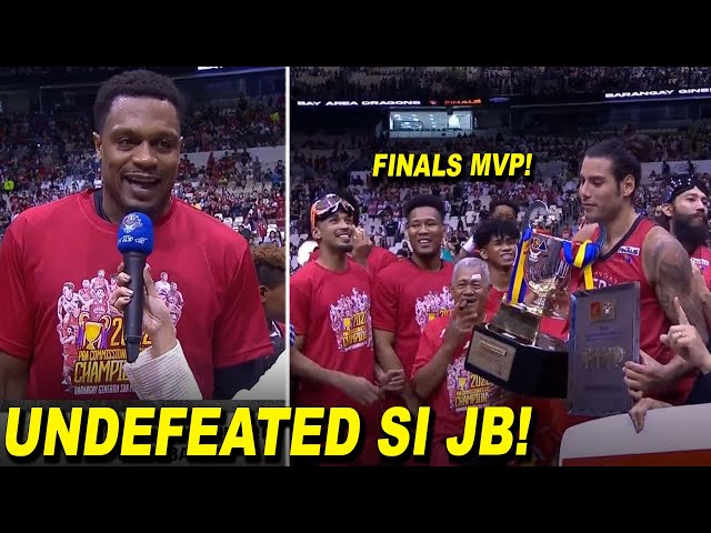 Brownlee UNDEFEATED sa Finals! | Barangay Ginebra Pinauwi na ang Bay Area Dragon! class=