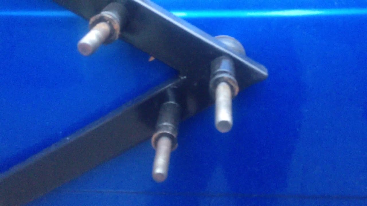 Т4 калитка под запаску самодельная - YouTube