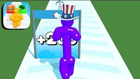 Satisfying Mobile Games Tall Man Run - All Levels Gameplay Android,ios (Levels 7-9)