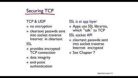 Computer Networking: A top-down Approach, Chapter 2, part 2