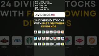 24 Fast Growing Dividend Stocks ??