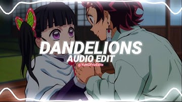 dandelions - ruth b. [edit audio]