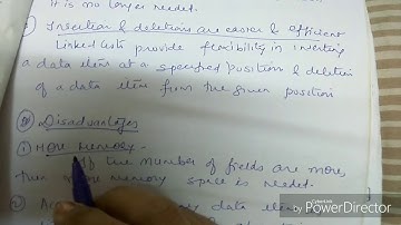 Advantages and disadvantages of linked list-lecture21//data structures//3 sem// Rgpv syll