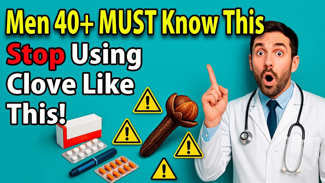 The Hidden Danger of Clove: Why Men Over 40 Must Be Careful