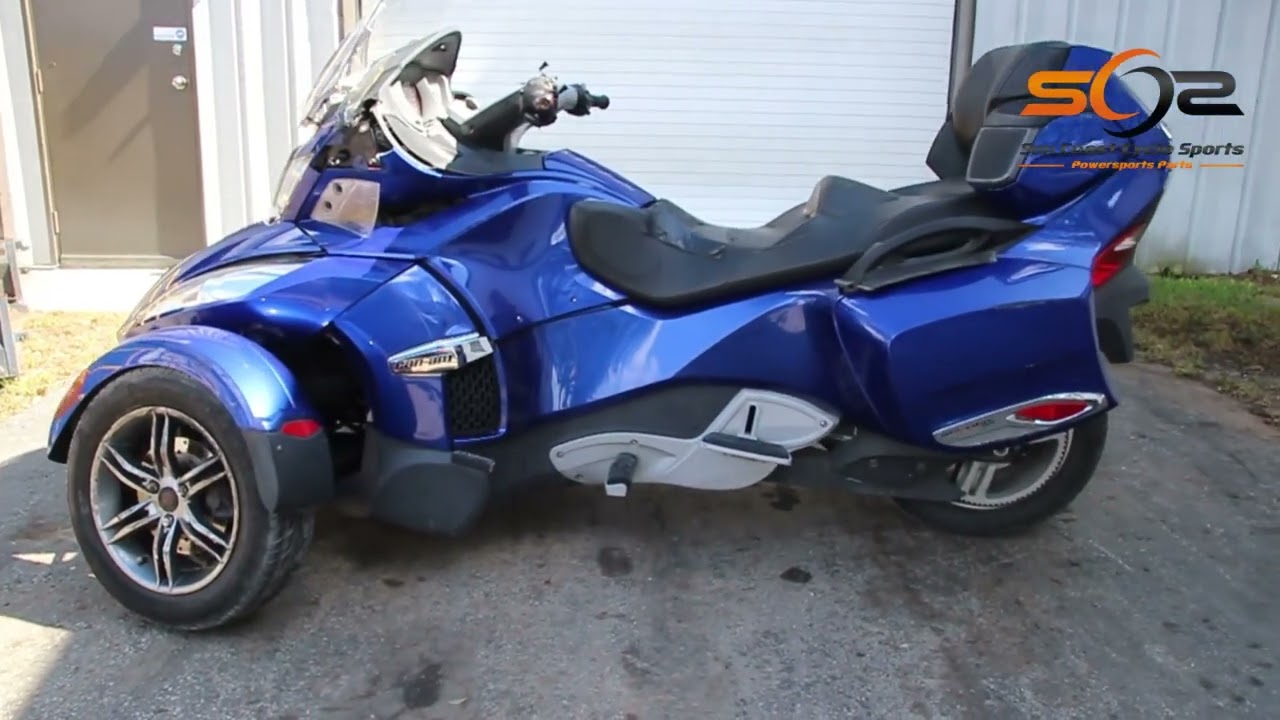 「RT-103612」 12 Can Am Spyder RT Right Cover Panel Fairing 705006212 - Sun