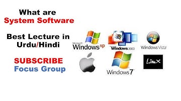 What are System Software || Computer Science || Lecture in Urdu/Hindi