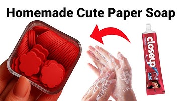 Homemade paper soap making kit/homemade paper soap/How to make paper soap/paper soap making/#soap