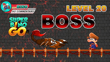 Super Bino Go BOSS - Level 20