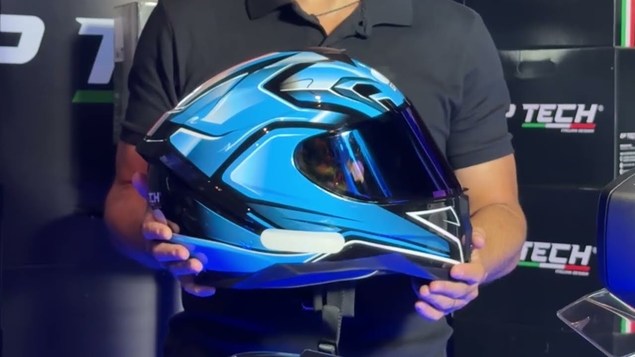CAPACETE GP TECH ULTRA SV FUTURE AZUL