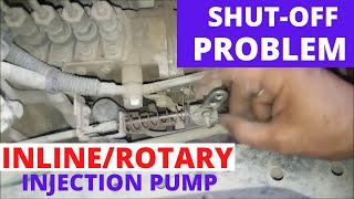 Rotary and Inline Injection Pump Shut off Explain