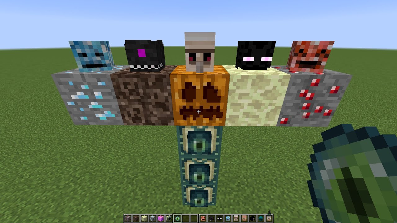 what if you create a MULTI GOLEM CREEPER in MINECRAFT - YouTube